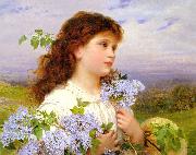 Sophie Gengembre Anderson The Time Of The Lilacs Spain oil painting artist